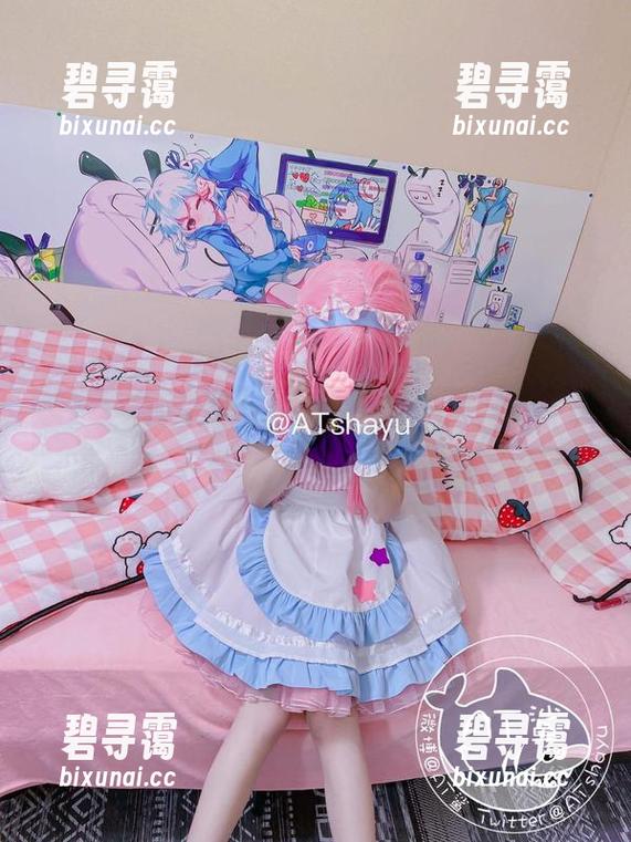 图集里的和服诱惑：AT鲨的写真奇幻之旅