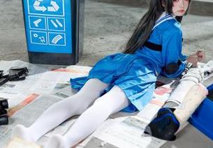 初音未来和九柒喵联袂：来兔子洞看看这些套图吧！