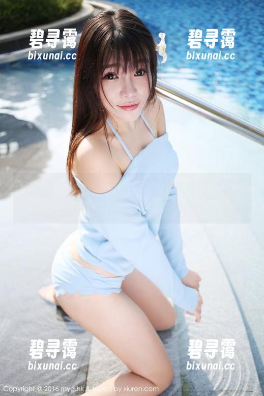 美媛馆 - 跟随于大小姐的眼镜套图，探索光影交错的秘密花园！