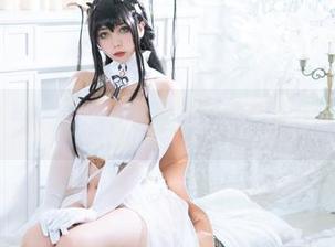 在线探索！魅瞳meroko的碧蓝航线写真，有点儿不挠的风格哦～